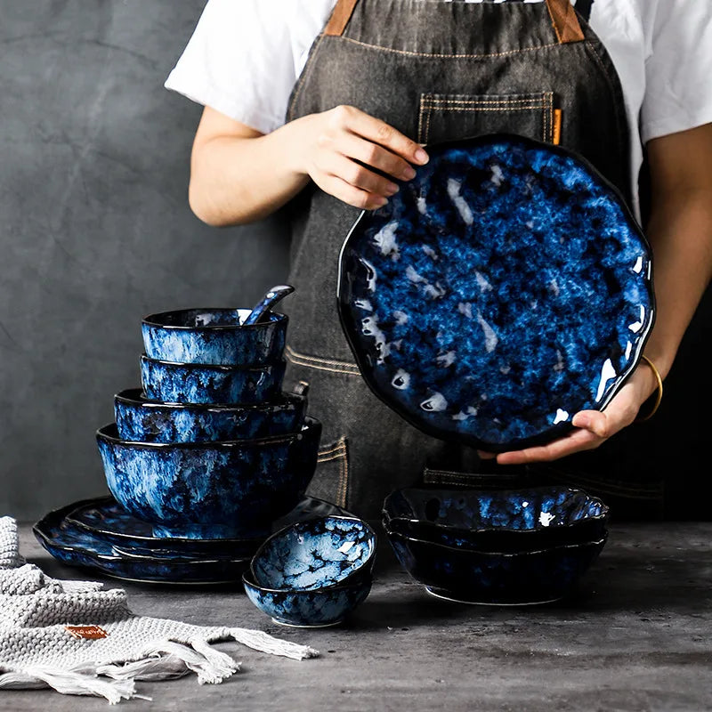 Japanese Stoneware Dinner Set
