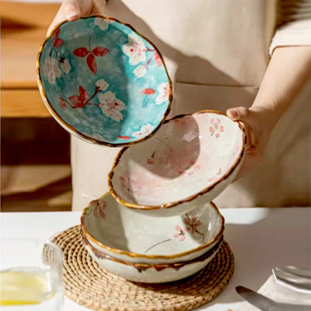 Japanese Retro Pasta Plate
