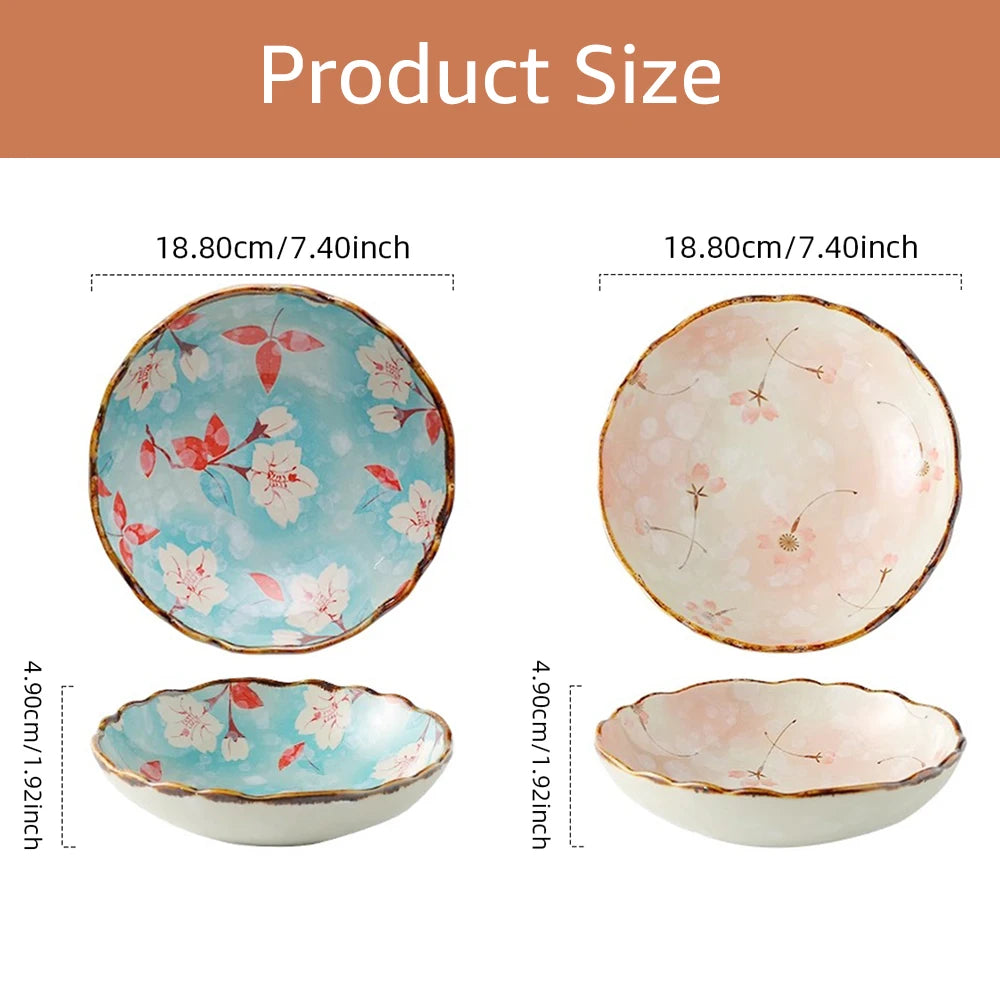 Japanese Retro Pasta Plate