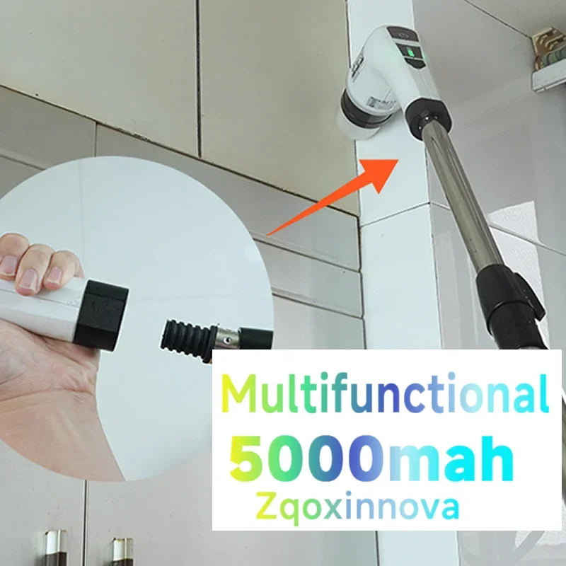 7-in-1 Cordless Electric Spin Scrubber