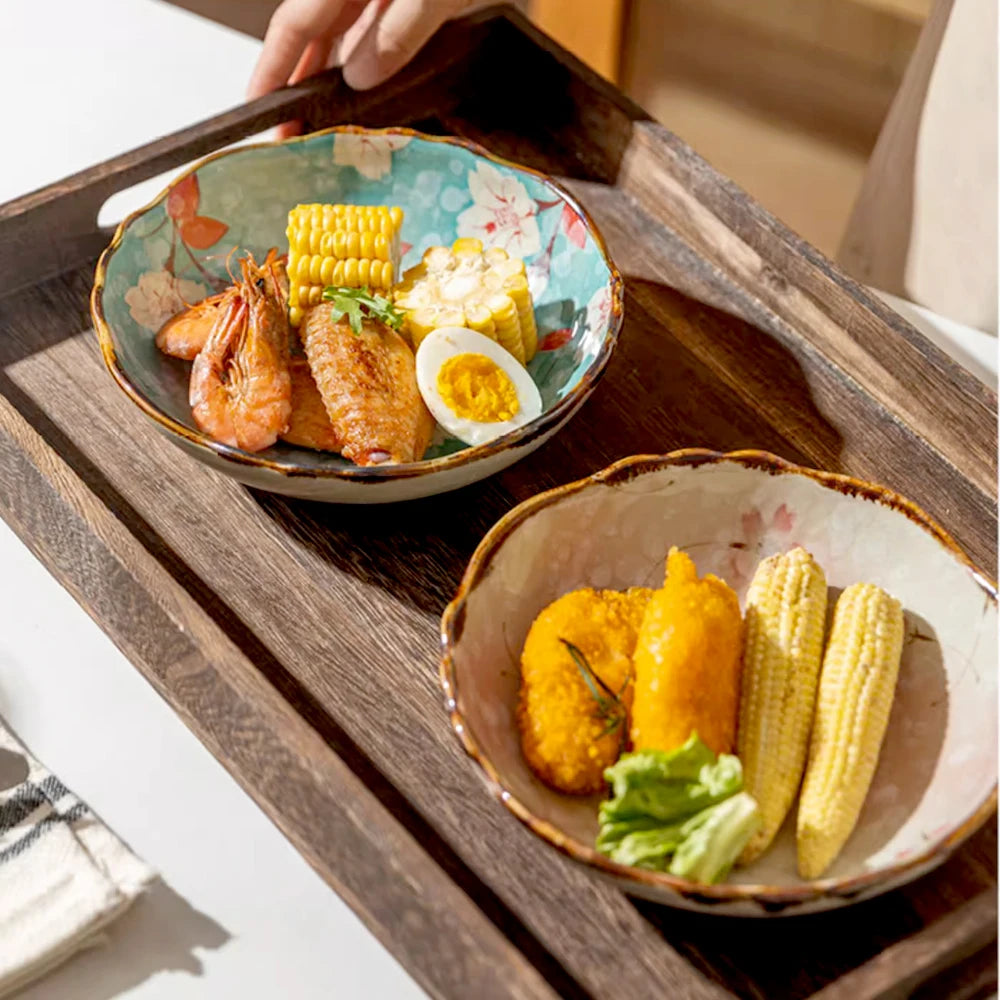 Japanese Retro Pasta Plate