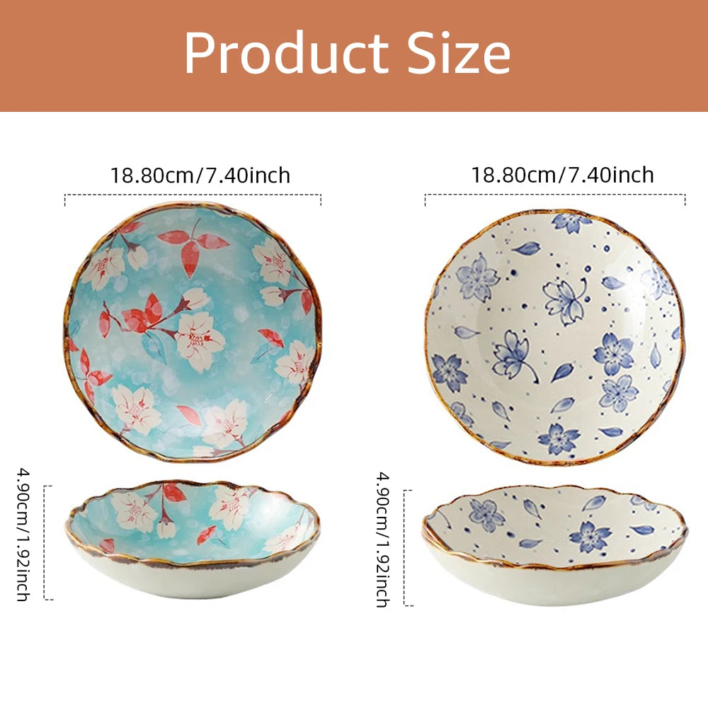 Japanese Retro Pasta Plate