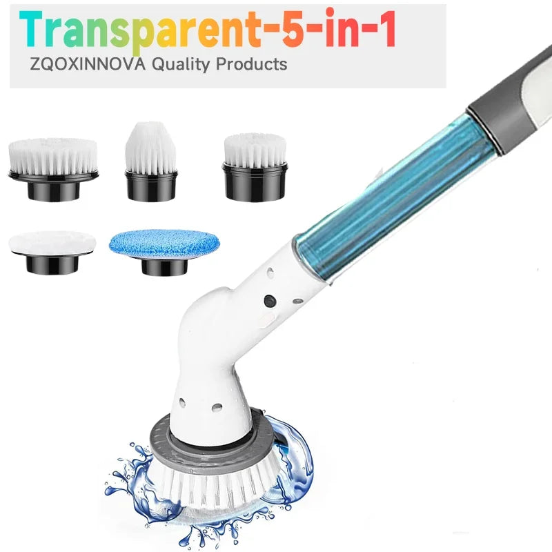 7-in-1 Cordless Electric Spin Scrubber