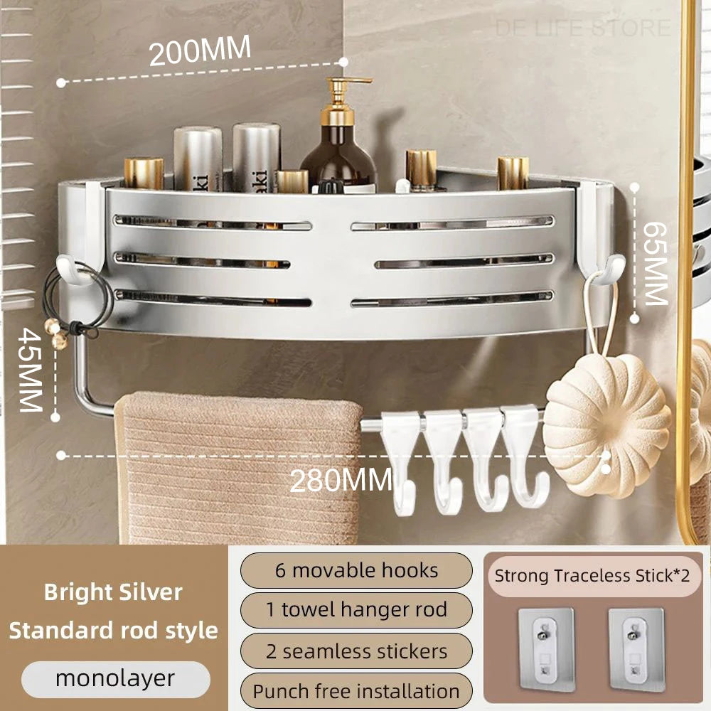 Bathroom Corner Shelf