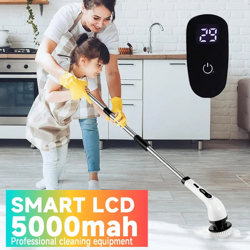 7-in-1 Cordless Electric Spin Scrubber