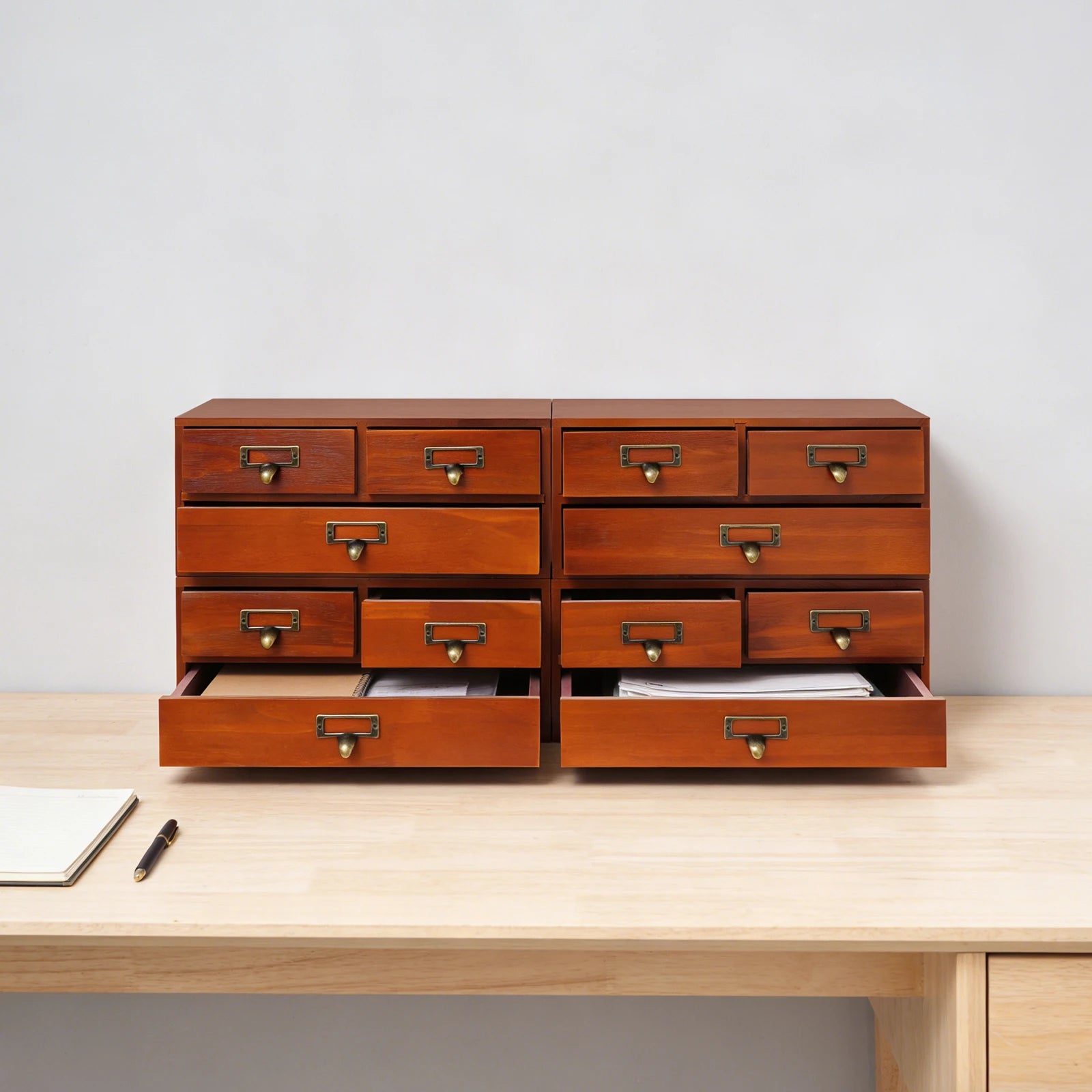 Vintage Desk Storage Cabinet