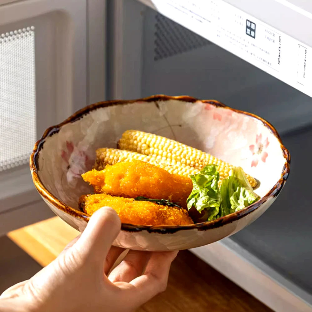 Japanese Retro Pasta Plate
