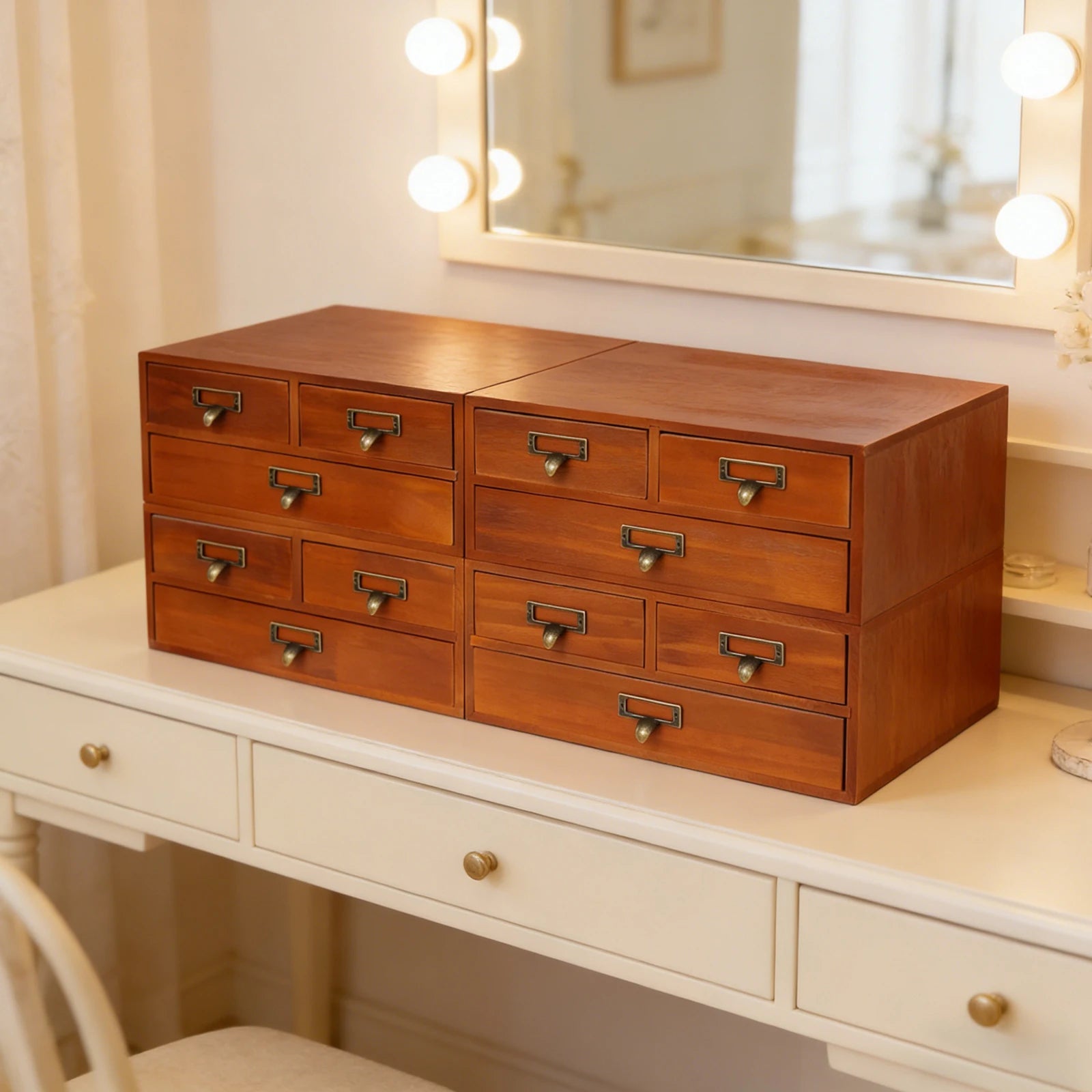 Vintage Desk Storage Cabinet